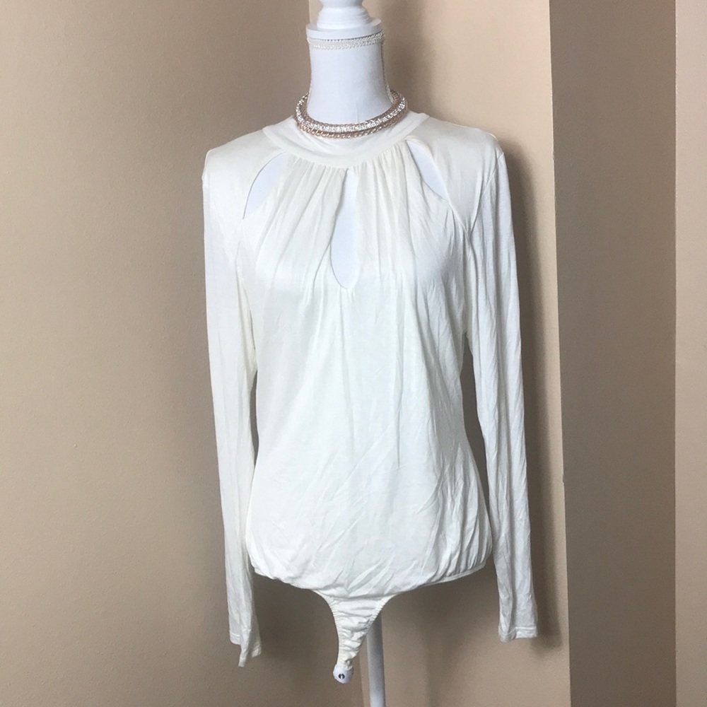 Topia cream body suit